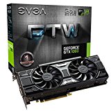 EVGA GeForce GTX 1060 3GB FTW GAMING ACX 3.0, 3GB GDDR5, LED, DX12 OSD Support Graphic Cards 03G-P4-6168-KR
