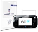 iLLumiShield – Nintendo Wii U GamePad Screen Protector Ultra Clear HD Film with Anti-Bubble and Anti-Fingerprint – High Quality Invisible LCD Shield – Lifetime Replacement Warranty – [3-Pack]