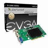 EVGA GeForce 6200 512 MB DDR2 AGP 8X VGA/DVI-I/S-Video Graphics Card, 512-A8-N403-LR Reviews