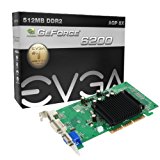 EVGA GeForce 6200 512 MB DDR2 AGP 8X HDTV/DVI/VGA Graphics Card, 512-A8-N405-KR Reviews