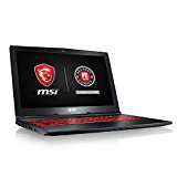 MSI GL62M 7RDX-1408 15.6″ Full HD Thin & Light Performance Gaming Laptop Computer Quad Core i7-7700HQ, GeForce GTX 1050 2G Graphics, 8GB DRAM, 128GB SSD+1TB Hard Drive SteelSeries Red Backlit KB
