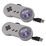 XCSOURCE 2pcs Classic USB Super Game Controller Gamepad for Windows PC/MAC AC440