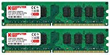 Komputerbay 4GB 2X 2GB DDR2 800MHz PC2-6300 PC2-6400 DDR2 800 (240 PIN) DIMM Desktop Memory Reviews