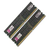 Kingston 16GB (2 x 8 GB) 667MHz ECC Registered DDR2 PC2-5300 240pin DIMM for Servers P/N: KTH-XW9400K2/16G