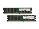 2GB kit (1GBx2) Upgrade for a Dell Dimension 3000 System (DDR PC3200, NON-ECC, CL=3)