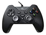 IHK Brand USB Wired Gaming PC Controller for Computer Laptop (Windows 10/8.1/8 / 7 / XP) / PS3 Plasytation 3 / Android Devices / PC360 / TV Box/Steam Game with Dual Turbo Vibration