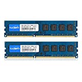 TECMIYO 16GB Kit (2x8GB) DDR3 / DDR3L 1600MHz UDIMM, PC3 / PC3L-12800 DIMM, PC3 / PC3L-12800U Non ECC Unbuffered 1.35V/1.5V CL11 2RX8 Dual Rank 240 Pin Desktop RAM Computer Memory Module Reviews
