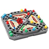 Travel Pop N Race Mini Board Game – Desktop Bubble Style Roller Peg Toy for Kids Family Play Set